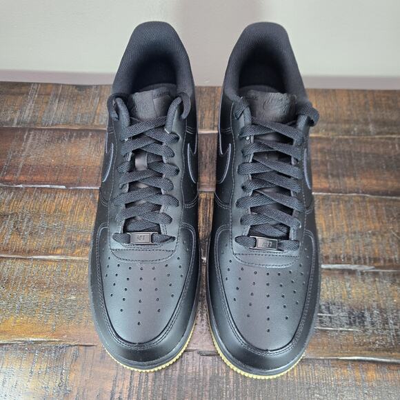 NEW Nike Air Force 1 Low \'07 Mens Size 10 Lifestyle Shoes Black 2022 DZ4404-001 main image 9